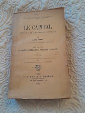 livre ancien, le Capital de