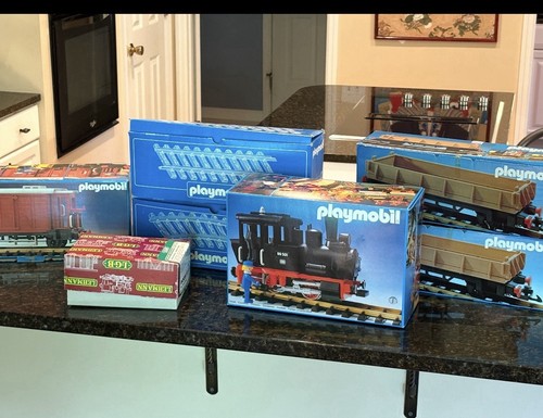 Train set playmobil - train,
