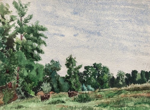 Tableau original aquarelle - original,