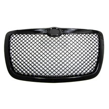 Pour Chrysler 300C Calandre Sport Grill Grille Avant sans Emblème Noir