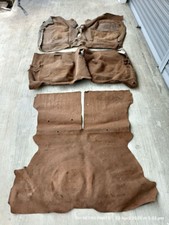 TOYOTA STARLET KP61 81-84 Floor Mat Dark Brown RHD Used Genuine