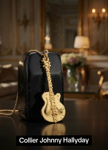 Collier johnny hallyday - johnny,