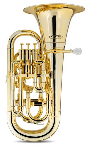Euphonium plastique doré - en,