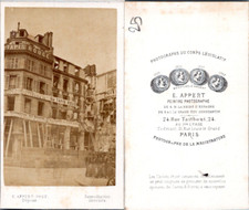 Appert, Paris, Boulevard Magenta, Le Tapis Rouge, burned, Commune de Paris CDV