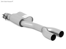 Remus Silencieux Avant Ø76Mm Ford Mustang VI Coupé Et Cabriolet 2.3L Ecoboost