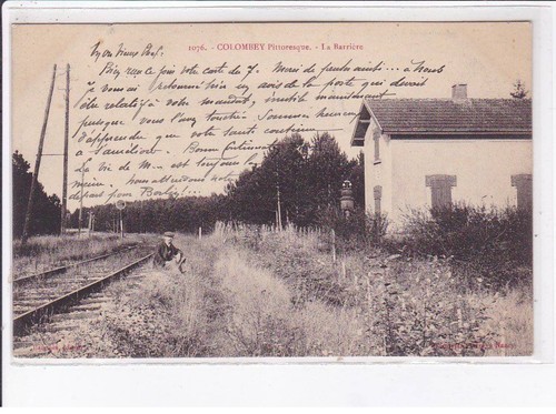 Colombey barrière chemin - la, barrière,