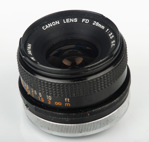 Objectif canon 28mm 2 8 - objectif,