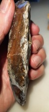 Collection Paléolithique  Acheuléen Biface hachereau en silex 115 mm