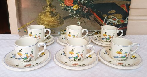 Tasses café oiseaux de - 6,