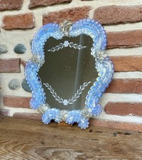 Miroir vénitien Vintage Bleu