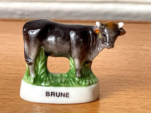 Fève vache brune galette - fève, brune⭐