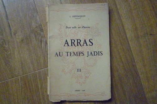 Arras temps jadis - jadis, tome