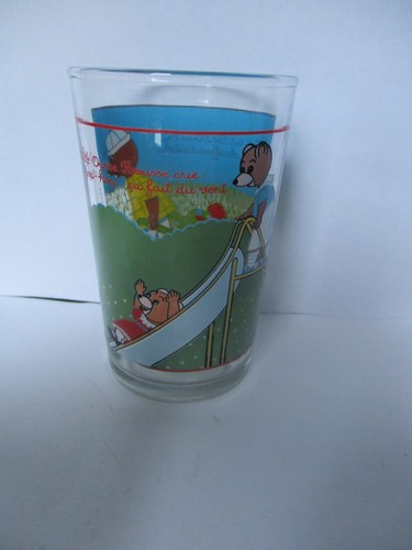 Verre moutarde amora - moutarde, "