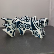 Sargadelos Handcrafted Porcelain Train.