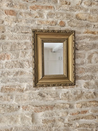 Ancien miroir rectangulaire - miroir,