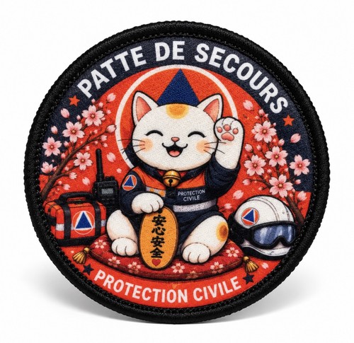 écusson protection civile - Écusson,