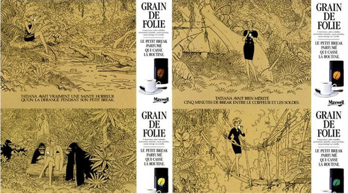 Dépliant pub grain folie - dépliant,