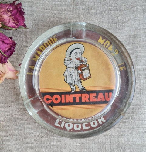 Ancien cendrier publicitaire - ancien,