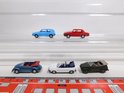 Wiking 87 modèle vw - 5x, 1:87
