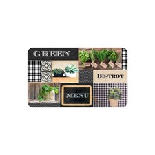 Tapis de Cuisine Mousse "Green