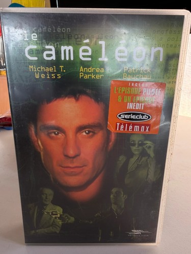 Cassette vhs caméléon - caméléon,