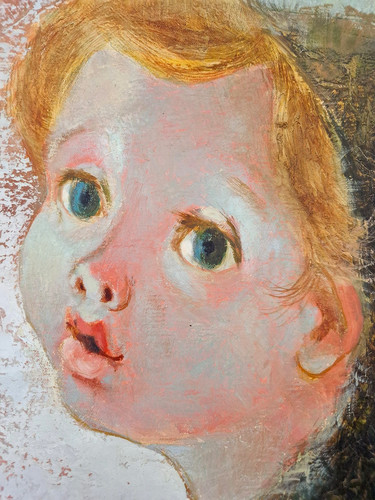 Tableau peinture huile toile - tableau:, peinture/huile/toile