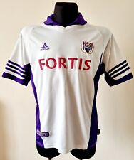 Anderlecht 2001 - 2002 Home football Adidas shirt size Large