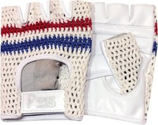 PSS Mitaines Gants Cuir Maille