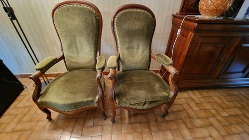 Fauteuils voltaire pour - 2,