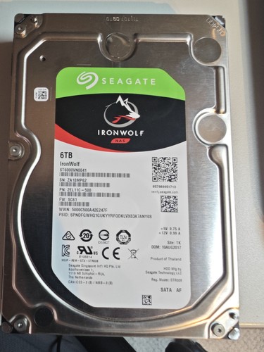 Disque dur seagate ironwolf - disque,