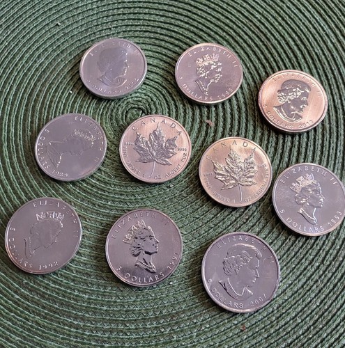 Canada dollars maple leaf - 5,