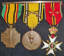 WW2 Médailles Belge 