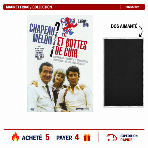 Magnet frigo chapeau melon - magnet, et