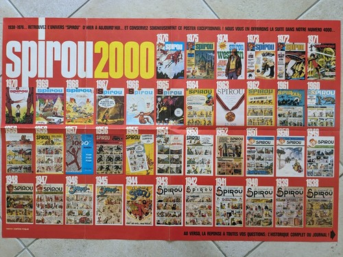 Spirou 2000 poster - n°,