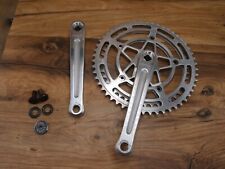 1970s roadbike crankset Stronglight 93 made in France 52/44 T 170mm 9/16"