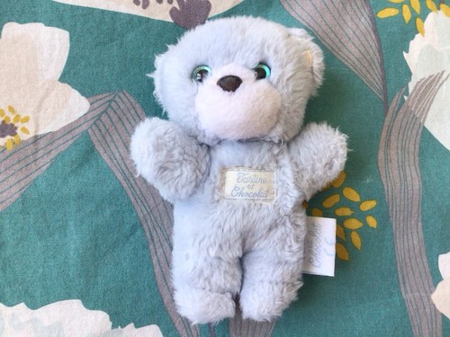 Doudou vintage ours bleu - doudou,