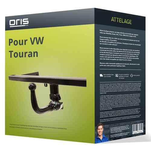 Attelage pour touran - vw,