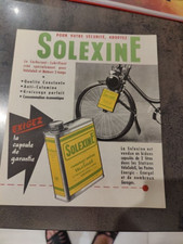 carburant SOLEXINE réf 439  prospectus brochure  dépliant  catalog prospekt