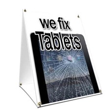 We Fix Tablets Yard Sign &