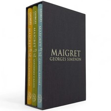 Maigret Set 1 (3v) GEORGES SIMENON Illustrated Harry Brockway FOLIO SOCIETY 2018