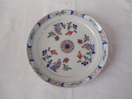 Ancienne assiette faience - en,