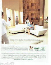 ADVERTISING ADVERTISING 046 2004 Natuzzi leather sofas
