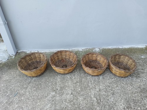 Lot paniers osier - lot, de