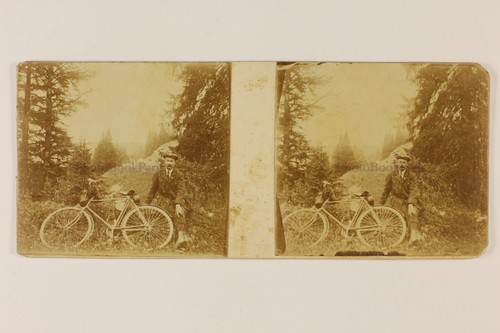 Man cycling wood amateur - cycling,