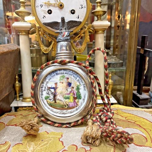 Militaire ancienne gourde - ancienne,