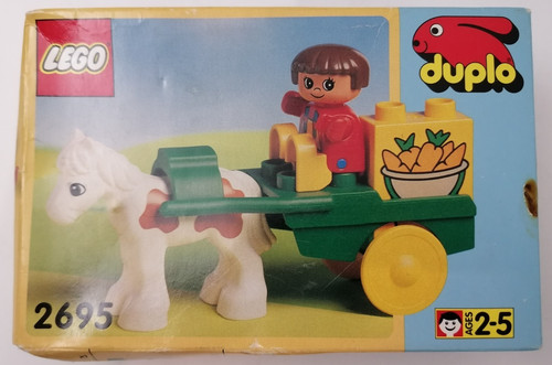 Lego vintage duplo - 2695, pony