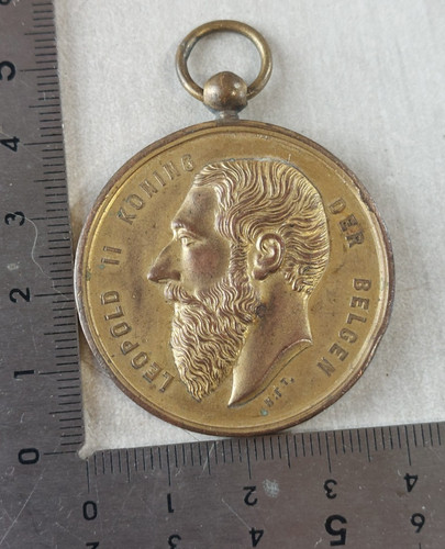 Ancienne médaille léopold - ancienne,