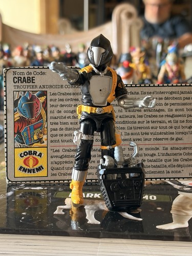 Hasbro joe cobra crabe - hasbro, g.i.