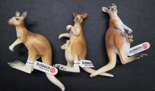 Schleich kangaroo family set - family,