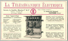 SARAZIN LE GOUELLEC BLANCHET TELEMECHANICAL ELECTRIC DEVICE CONTACTORS PUMP